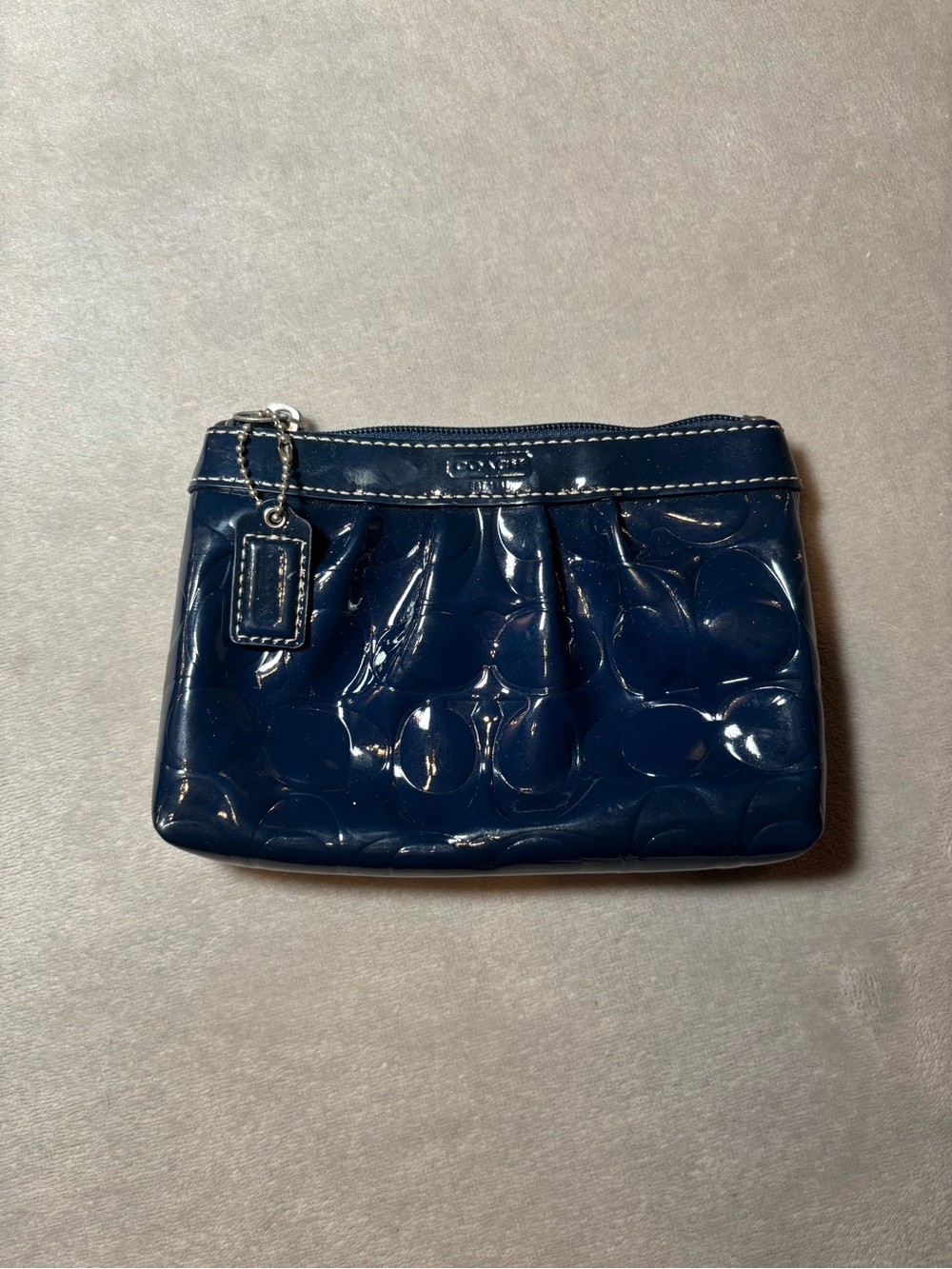 Coach Poppy patent leather Wallet Clutch